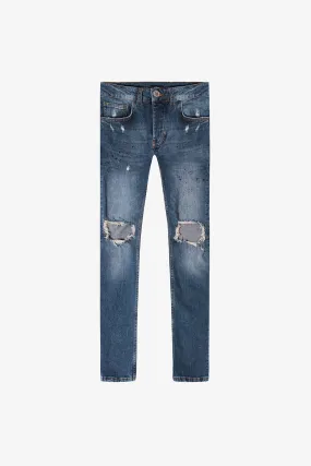 117 Distressed Jeans