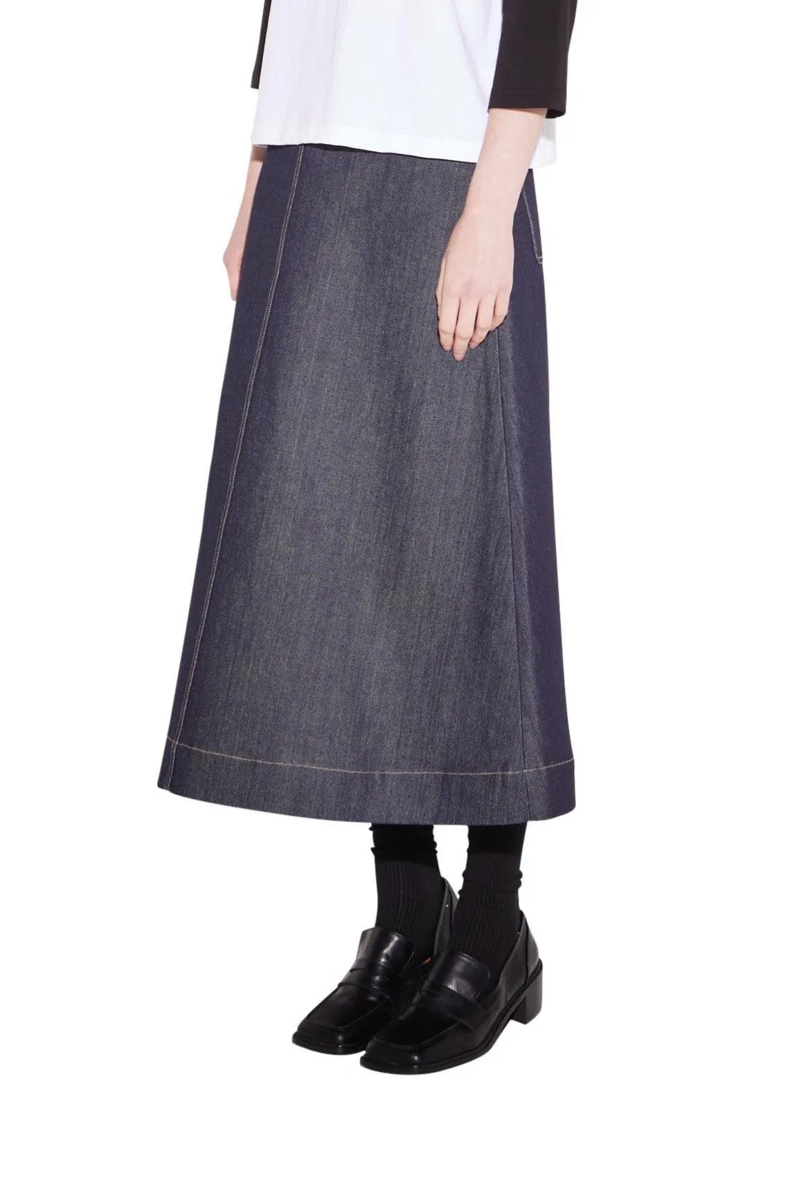 A-Line Denim Skirt