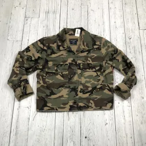 Abercrombie & Fitch cropped camo jacket - Hers XL