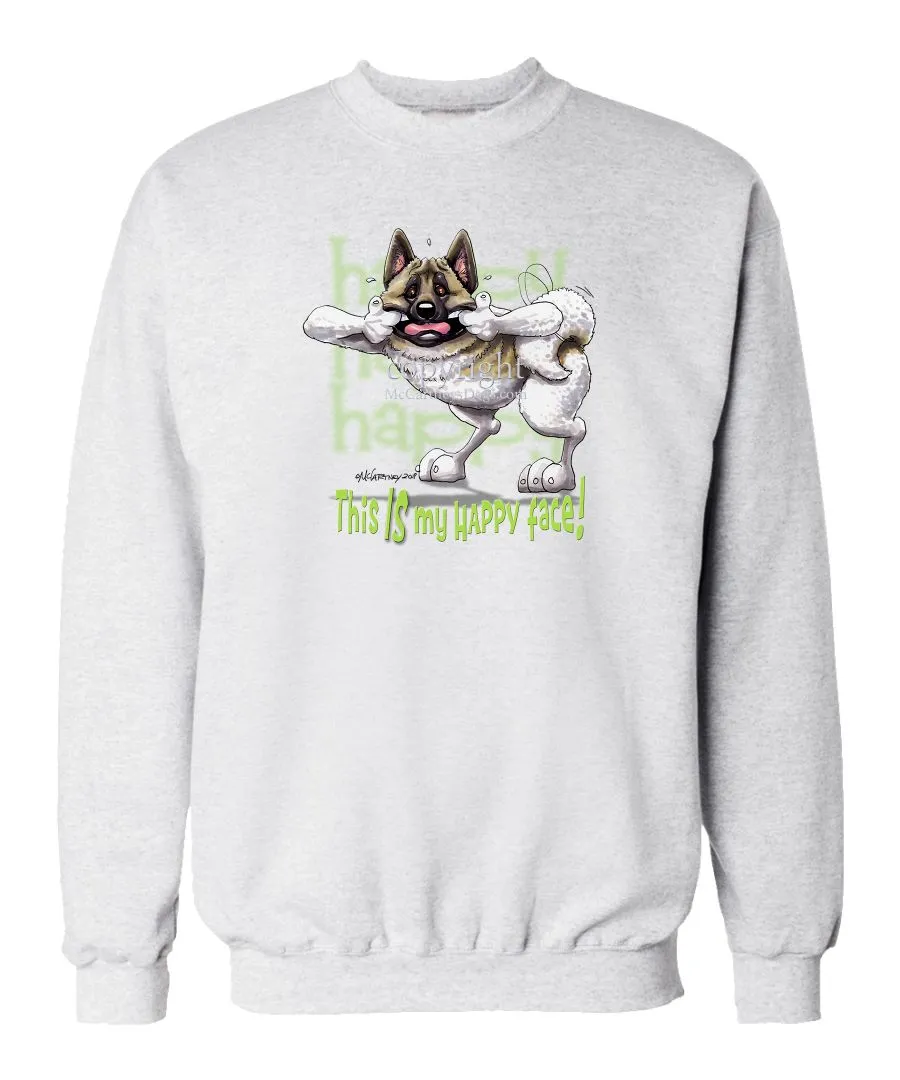 Akita - Who's A Happy Dog - Sweatshirt