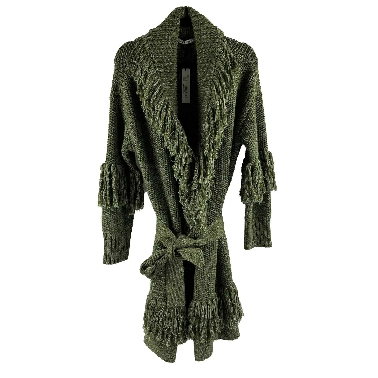 Alice   Olivia - New w/ Tags - Astrid Shawl Collar Coat - Green - XS/S - Jacket