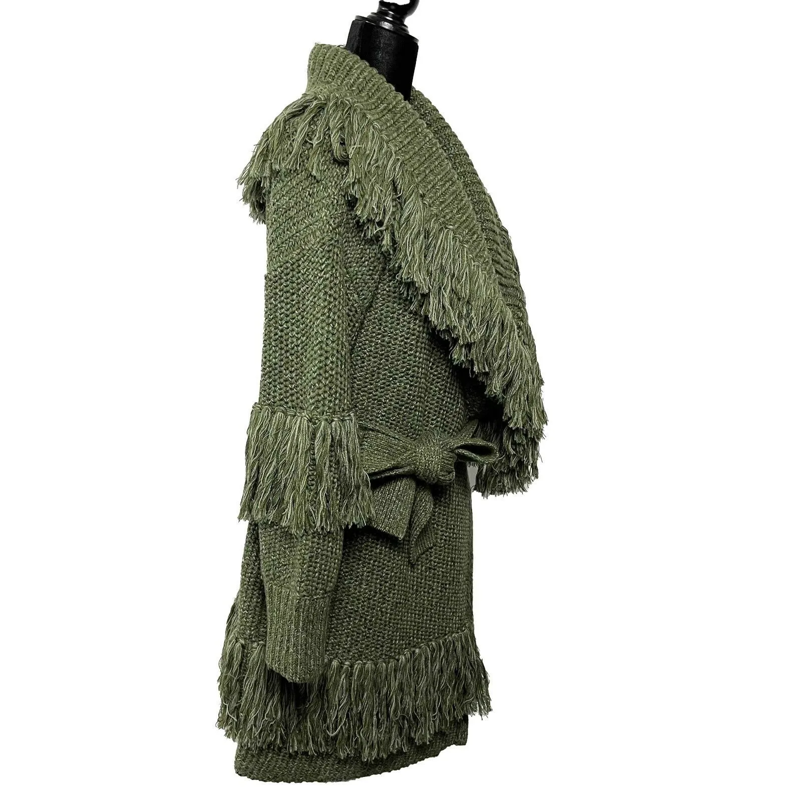 Alice   Olivia - New w/ Tags - Astrid Shawl Collar Coat - Green - XS/S - Jacket