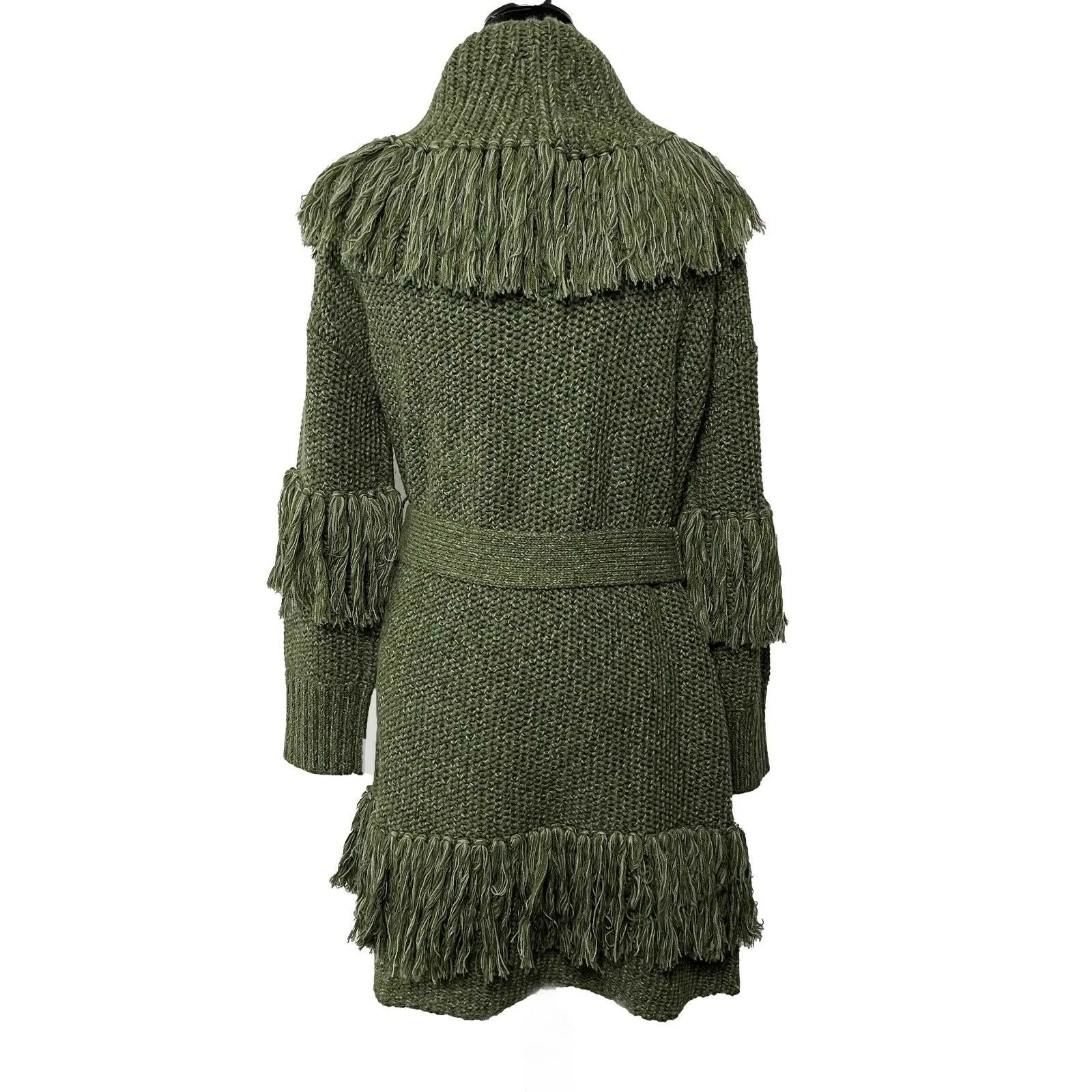 Alice   Olivia - New w/ Tags - Astrid Shawl Collar Coat - Green - XS/S - Jacket