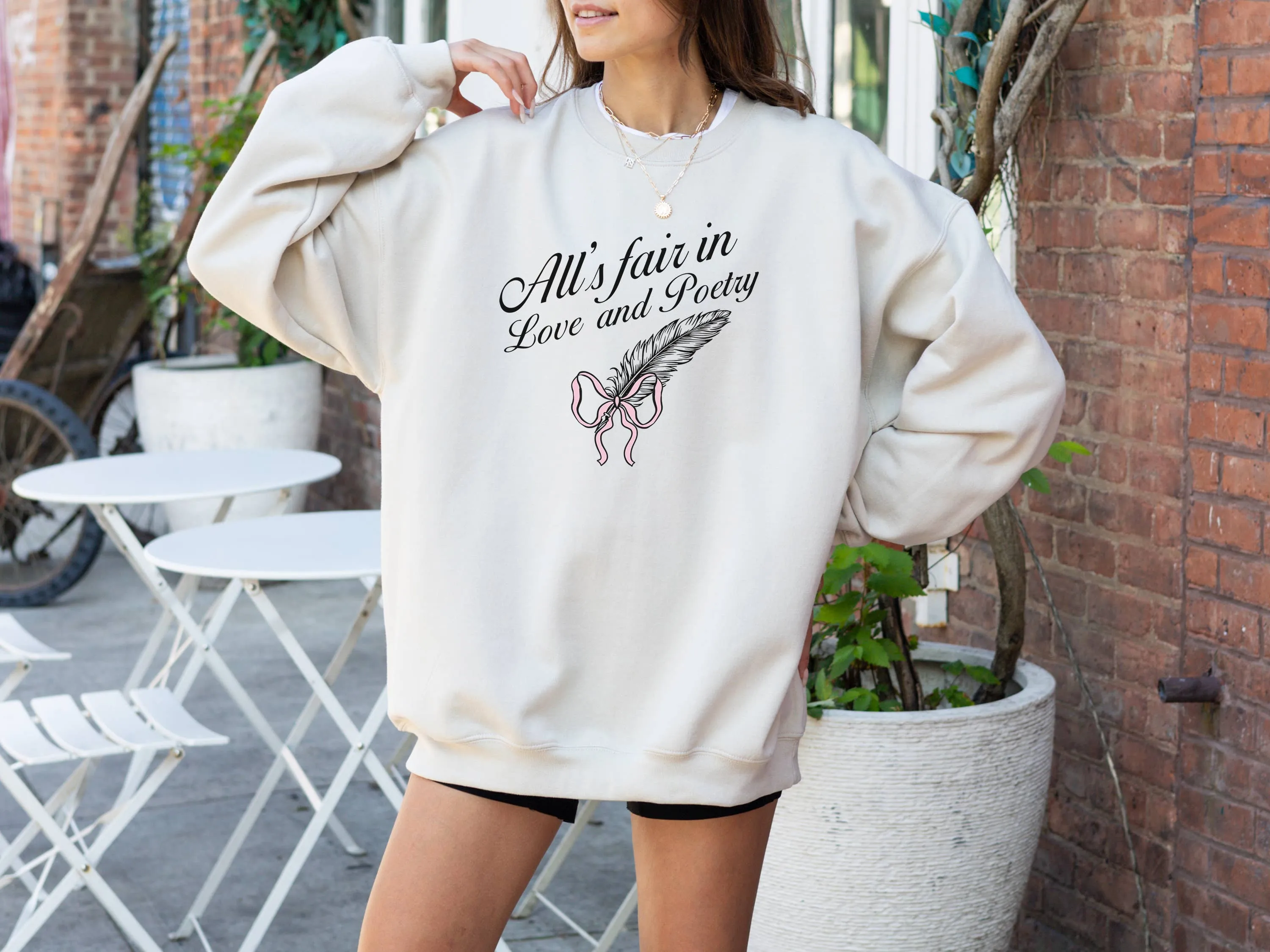 ALL IS FAIR, TORTURED POETS DEPARTMENT SWEATSHIRT