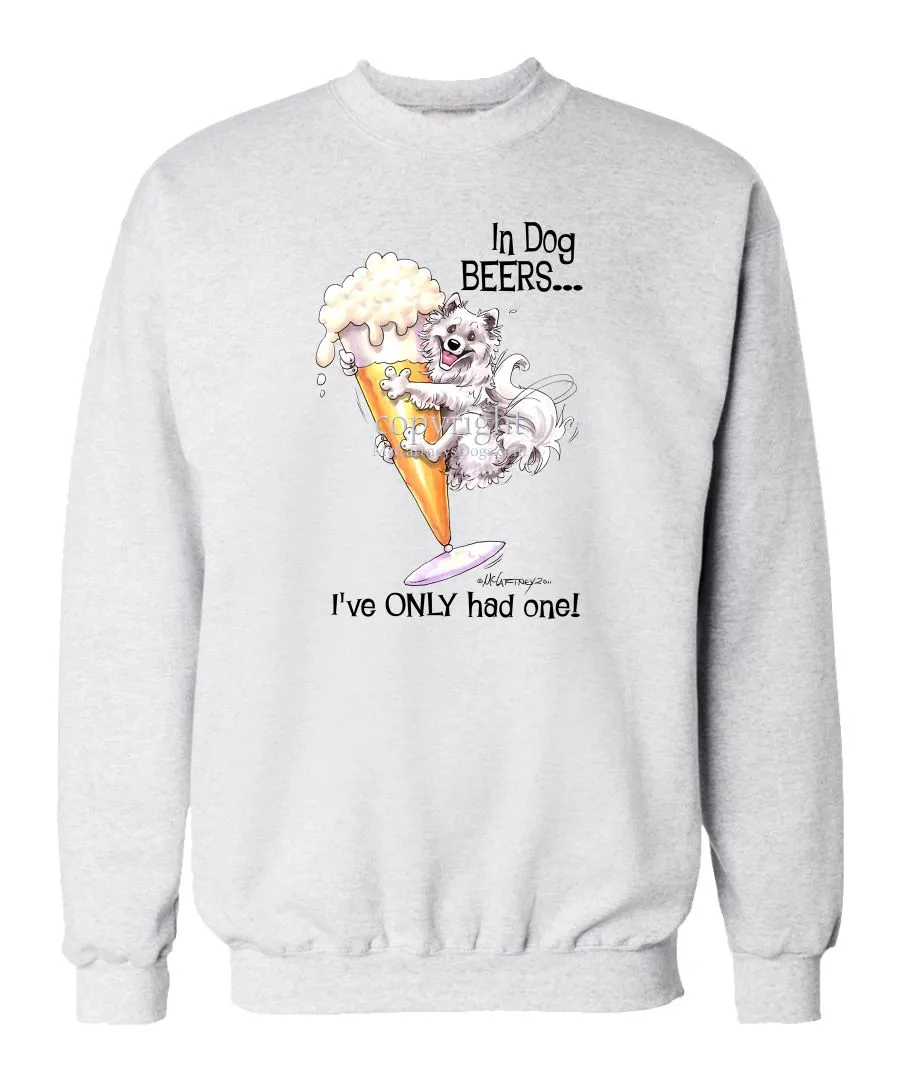 American Eskimo Dog - Dog Beers - Sweatshirt