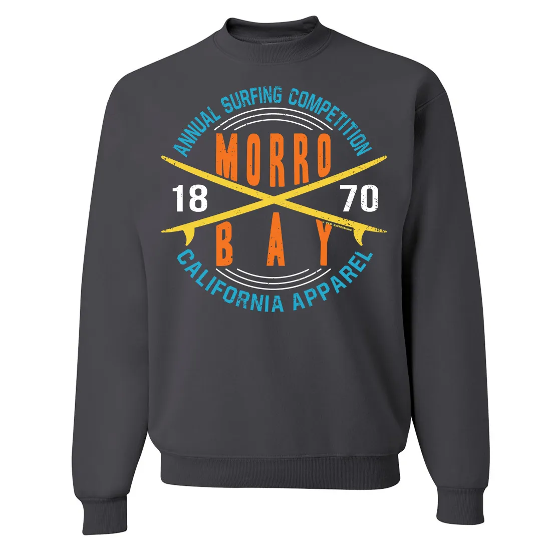 Annual Surfing Competition Crewneck Sweatshirt