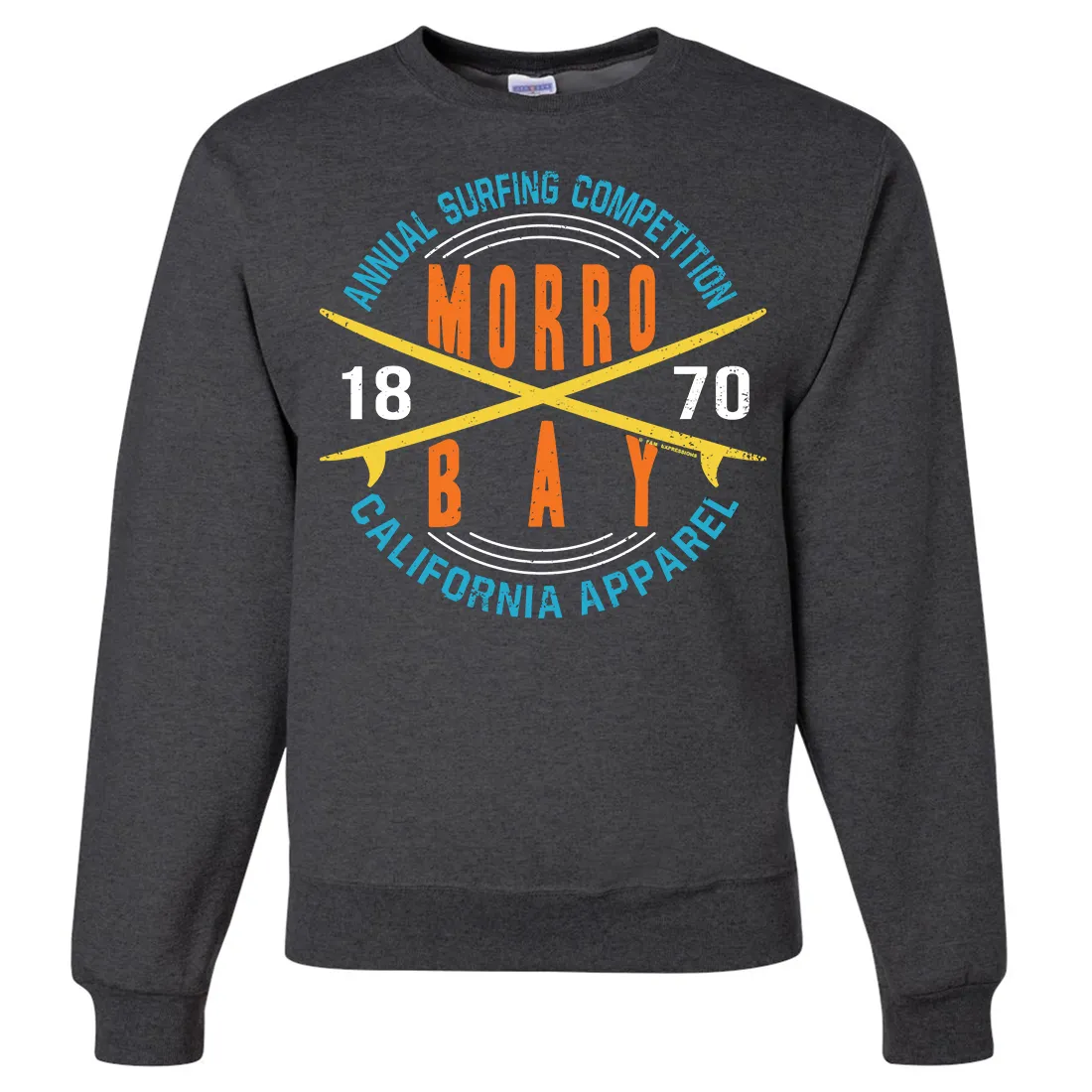 Annual Surfing Competition Crewneck Sweatshirt