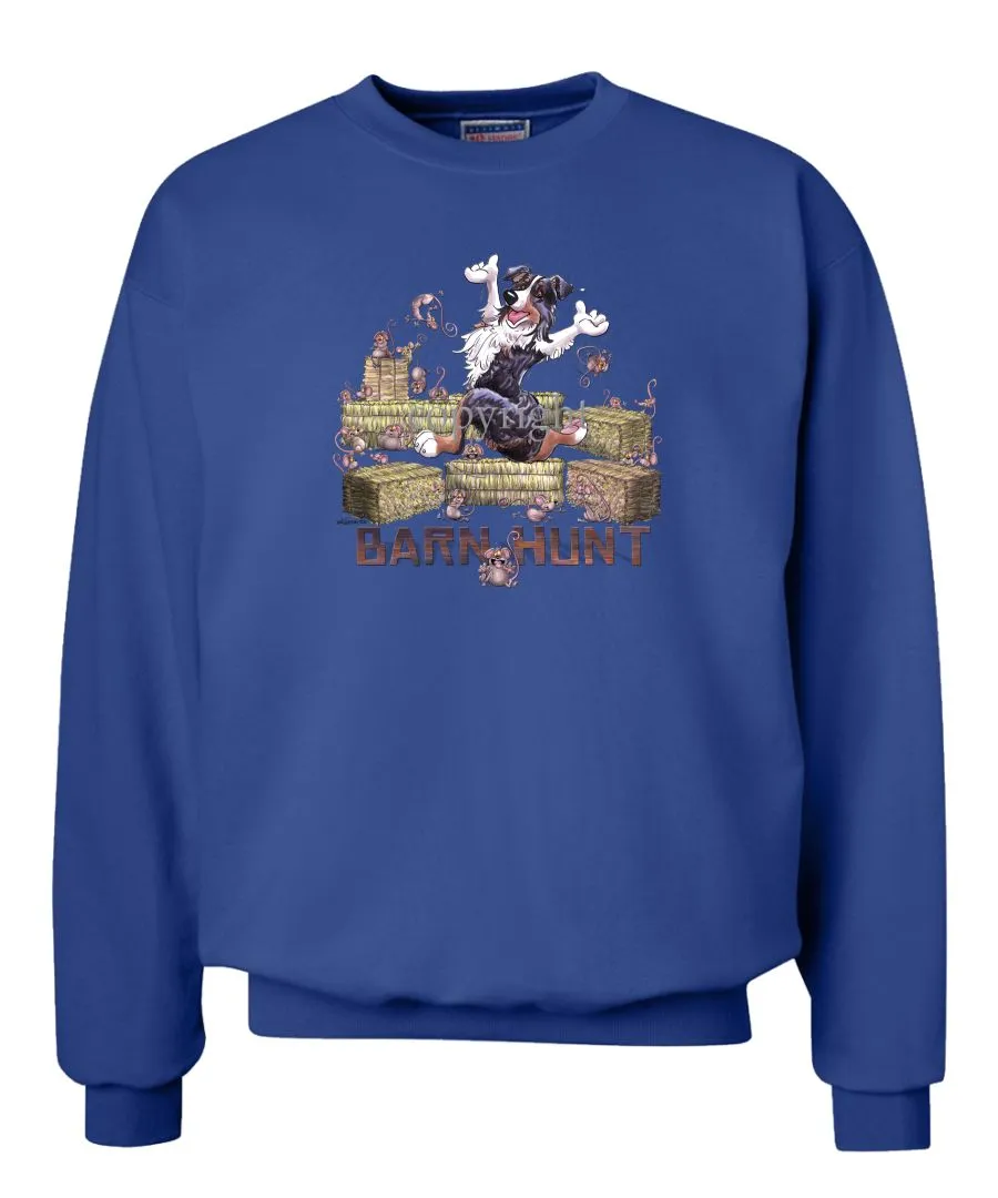 Australian Shepherd  Black Tri - Barnhunt - Sweatshirt