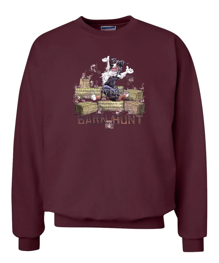 Australian Shepherd  Black Tri - Barnhunt - Sweatshirt