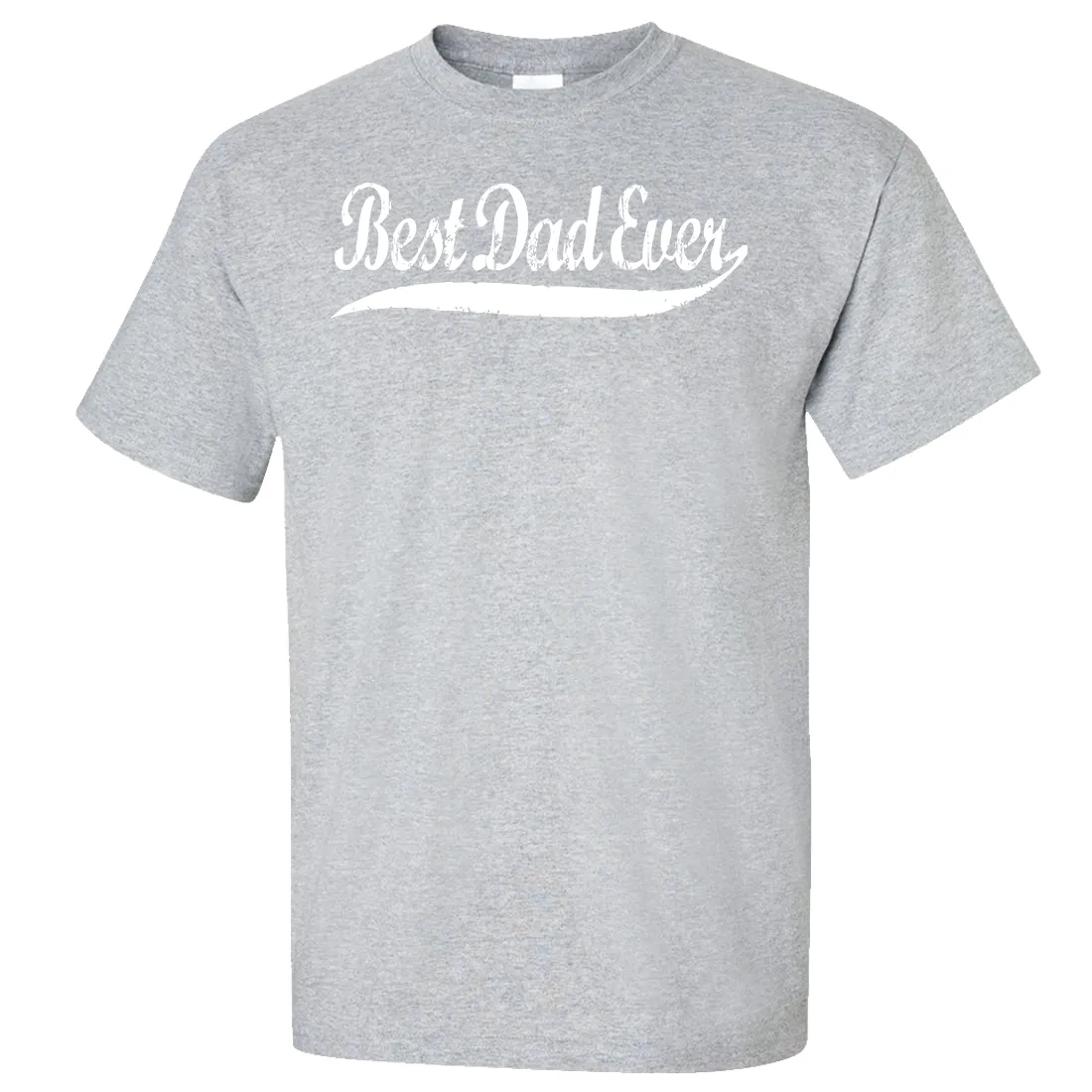 Best Dad Ever White Print Asst Colors T-shirt/tee