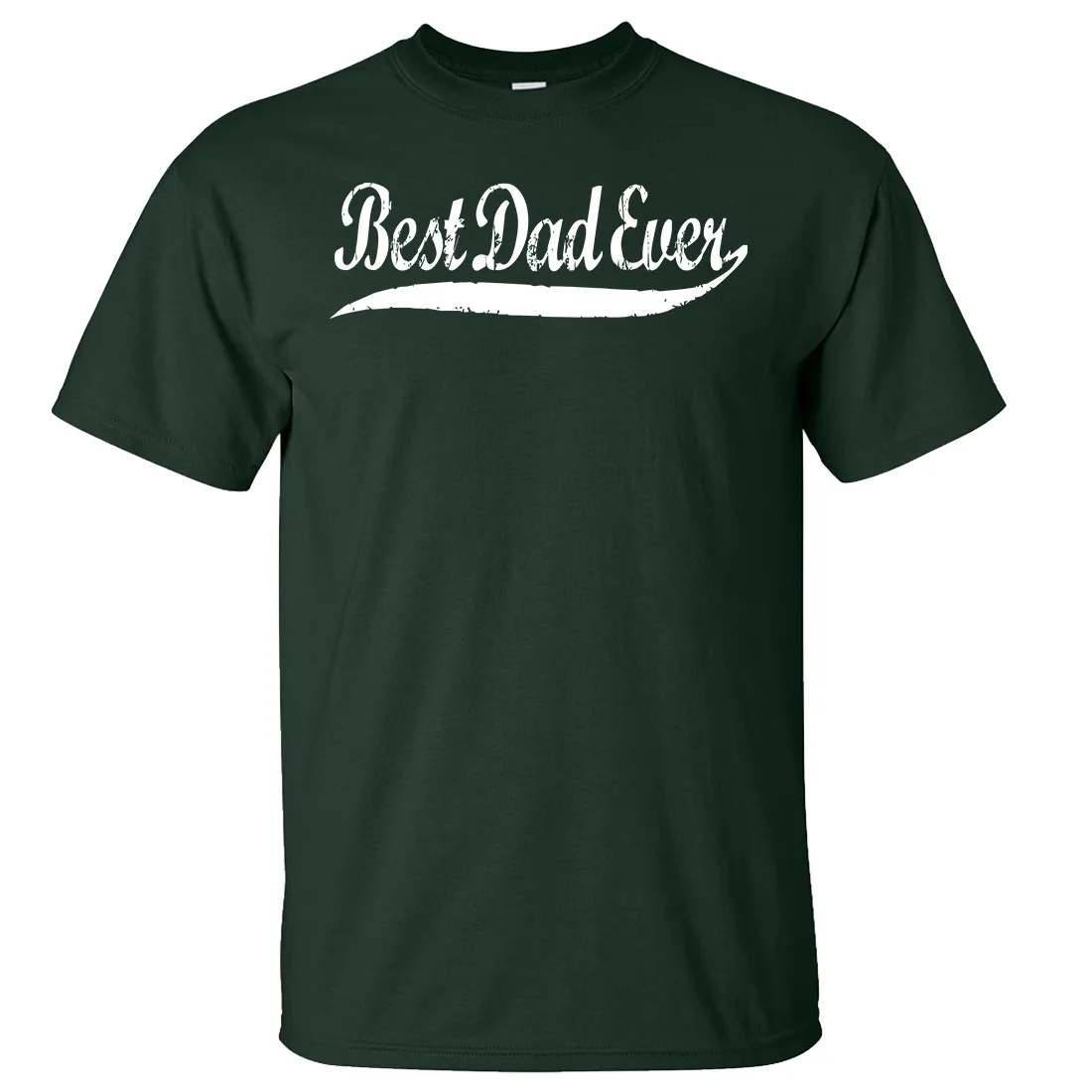 Best Dad Ever White Print Asst Colors T-shirt/tee