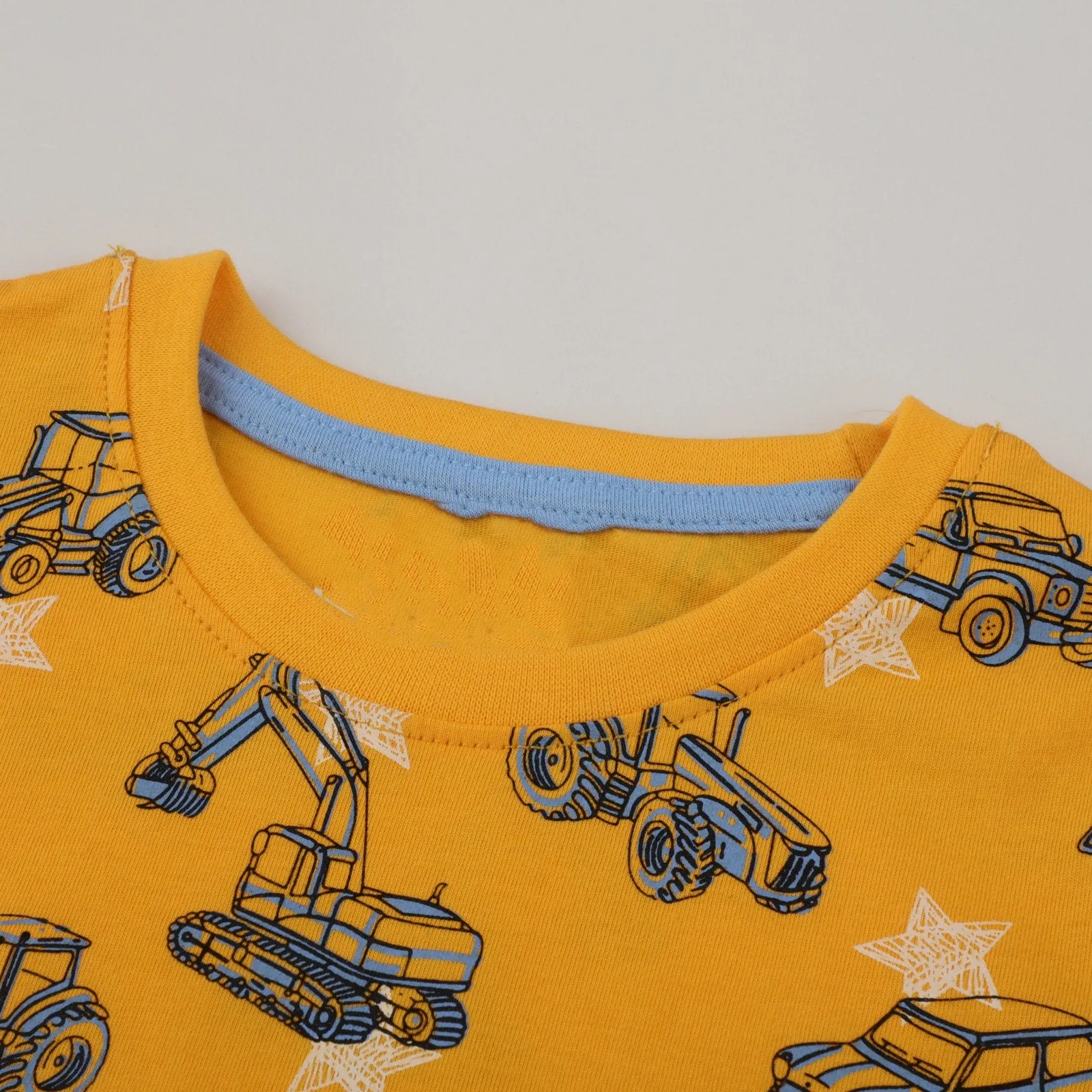 Boys Cotton T-Shirts Summer Tees & Tops for Baby Boys  | Road Crane Toddler Baby Boys T-Shirts Clothing Gift for Boys Tees Outfit Pack of 3