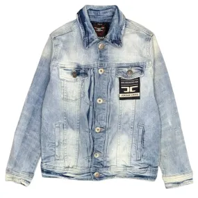 Boys Jordan Craig Denim Jacket (Sky Blue) - JJ350RB