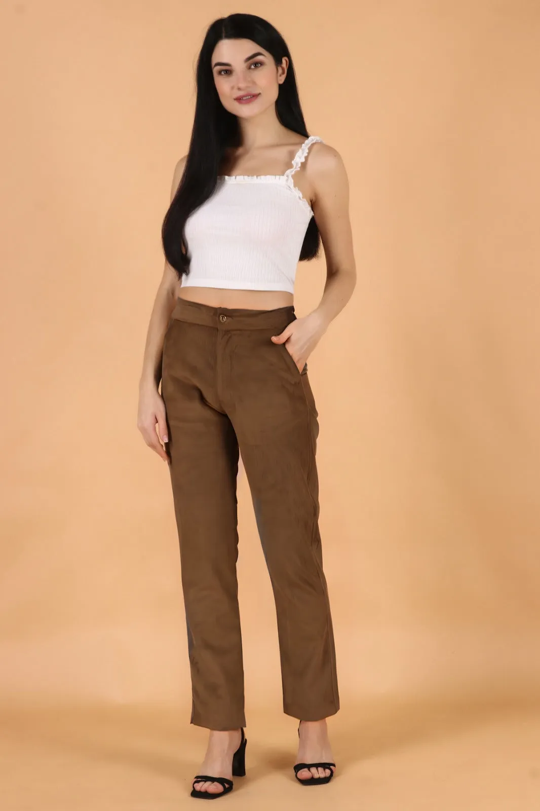 Brown Corduroy Pant