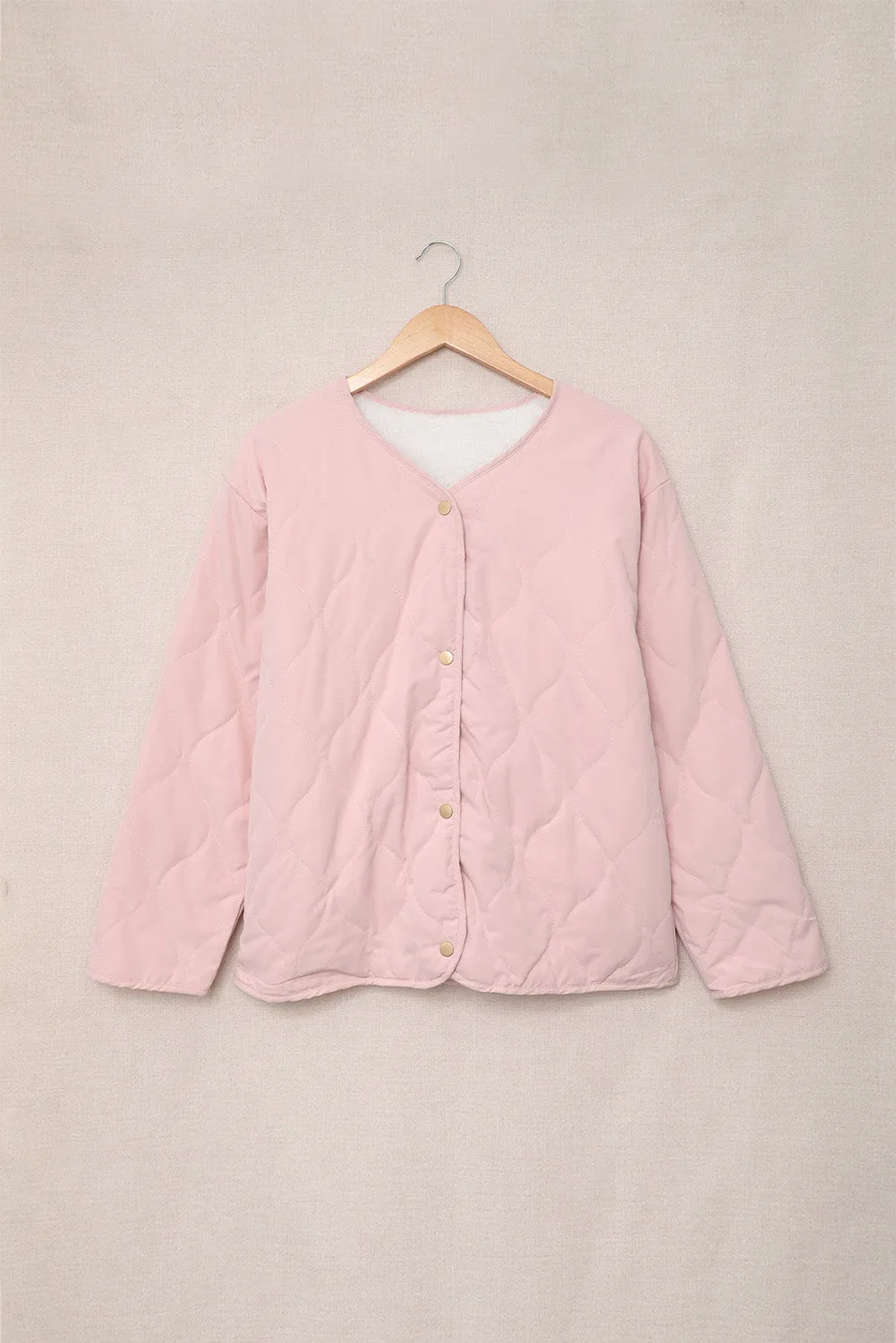 Buttoned Double-sided Coat