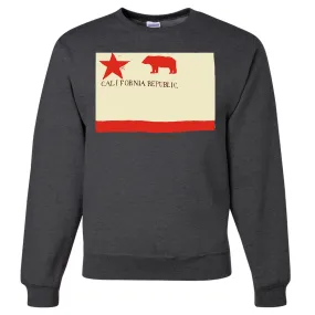 California Republic Bear Flag 1846 Crewneck Sweatshirt