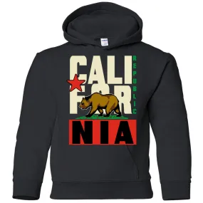 California Republic Original Retro Bold Youth Sweatshirt Hoodie