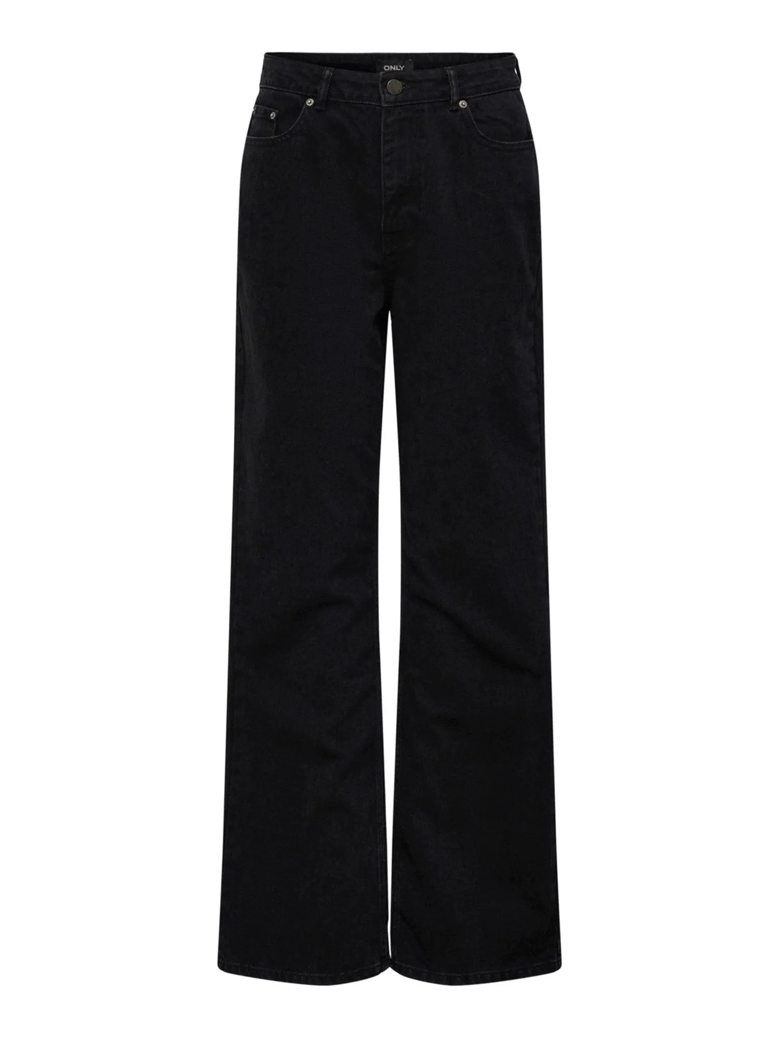 Camille Wide Leg Jeans - Sort Denim