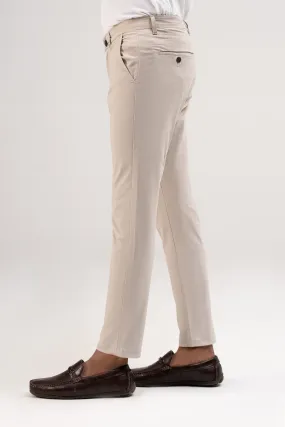 CASUAL PANT CROSS POCKET BEIGE