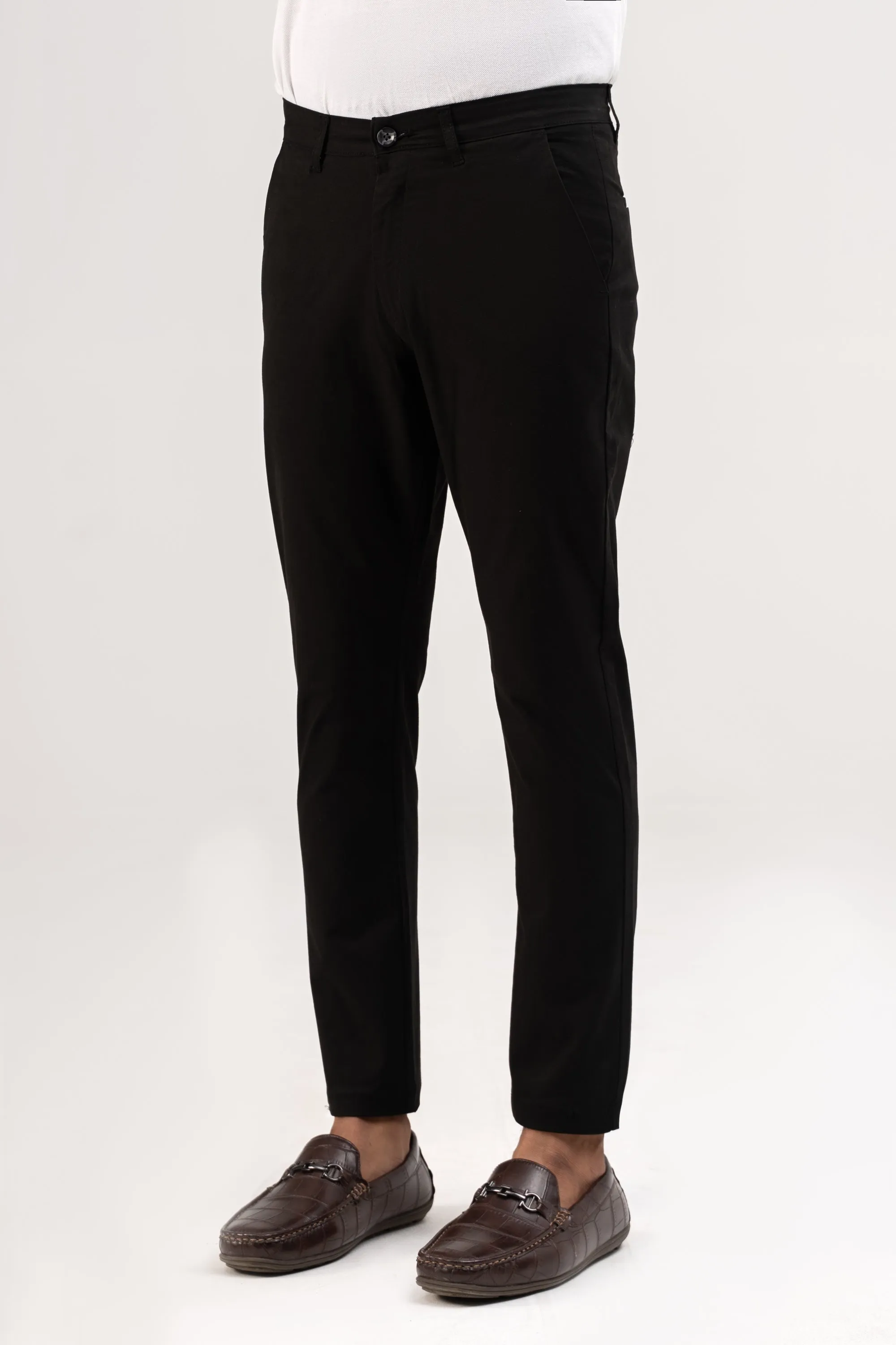 CASUAL PANT CROSS POCKET BLACK