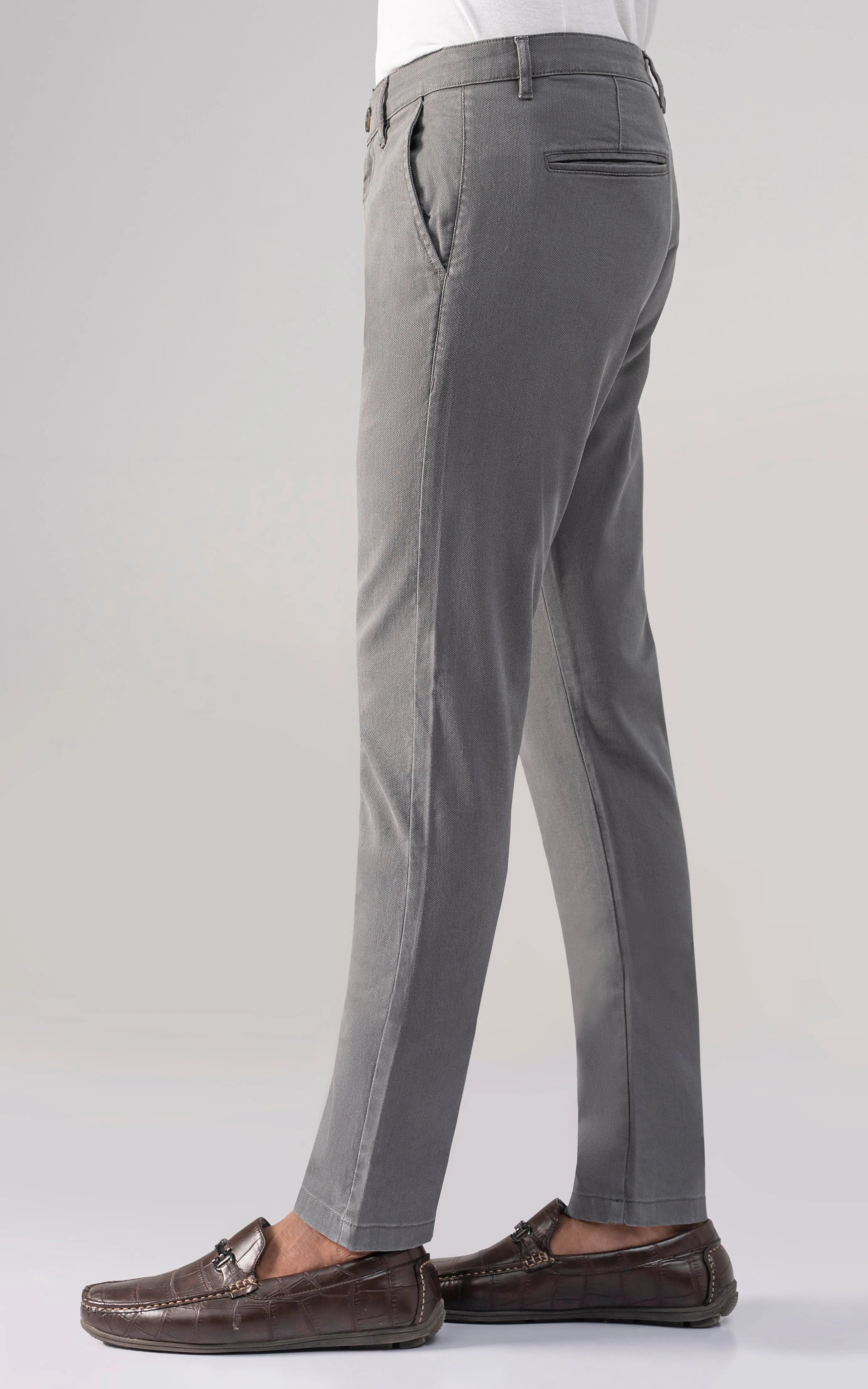 CASUAL PANT CROSS POCKET GREY