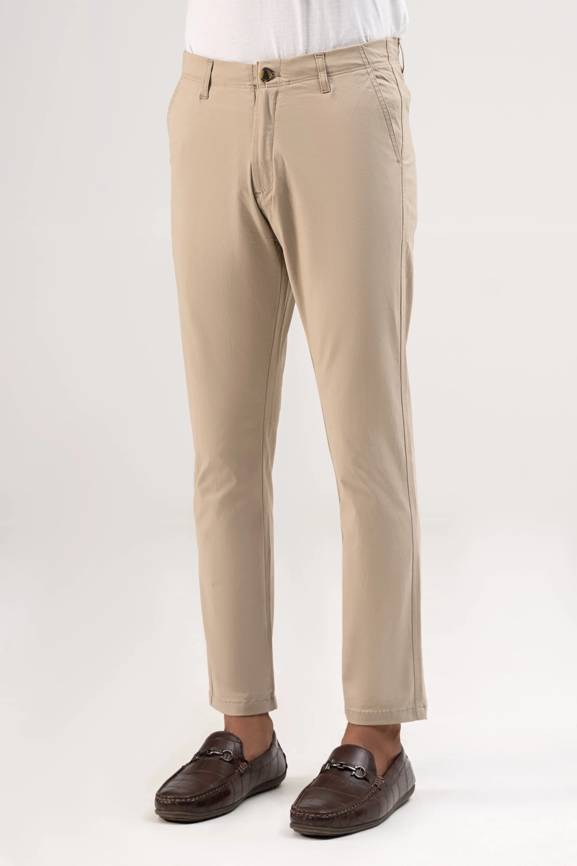 CASUAL PANT CROSS POCKET LIGHT KHAKI