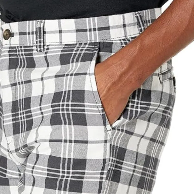 Chino Shorts With Back Welt Pockets