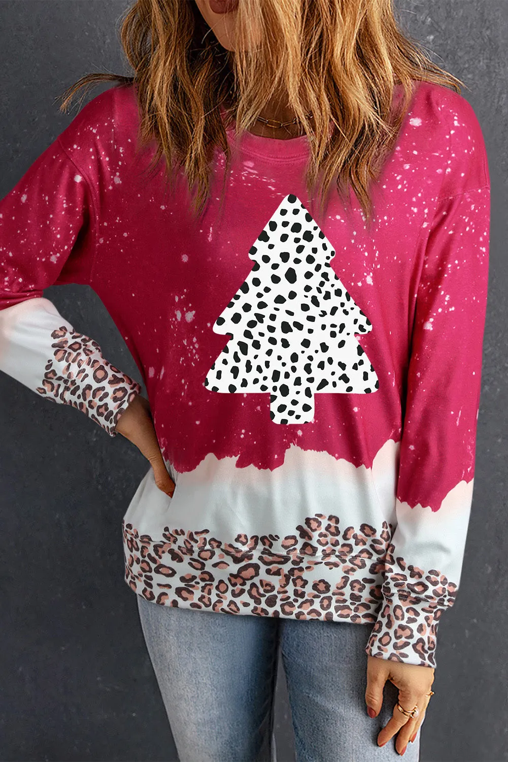 Christmas Tree Loose Fit Sweatshirt