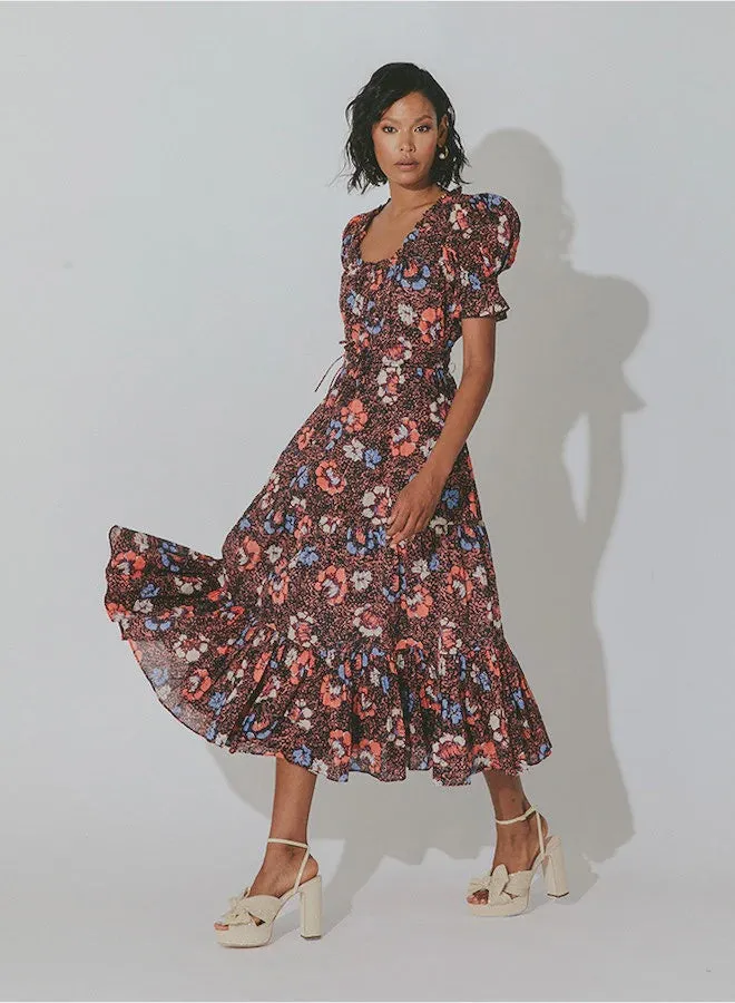 Cleobella Caroline midi Dress in Calista floral