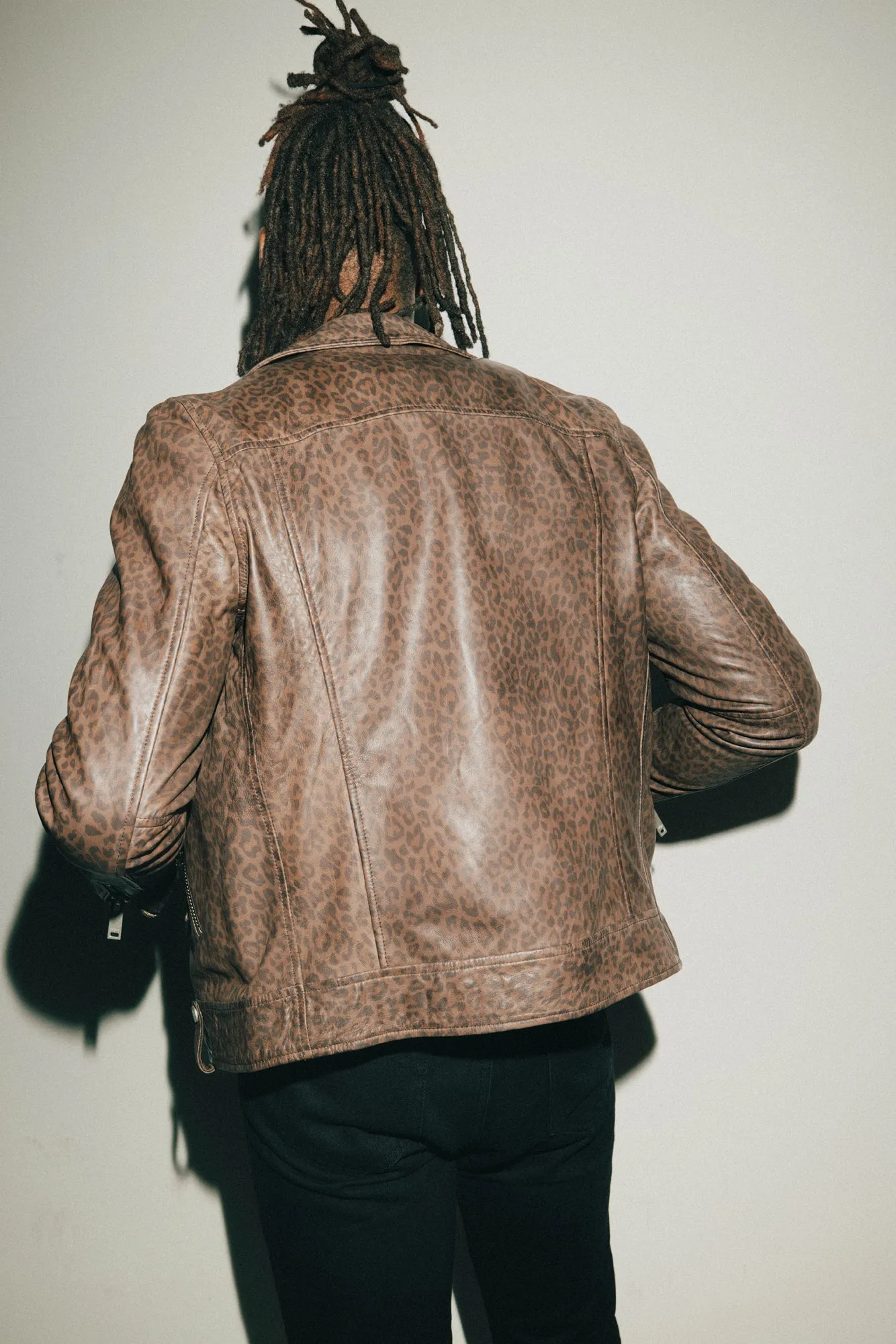 Colt Biker Jacket | Leopard