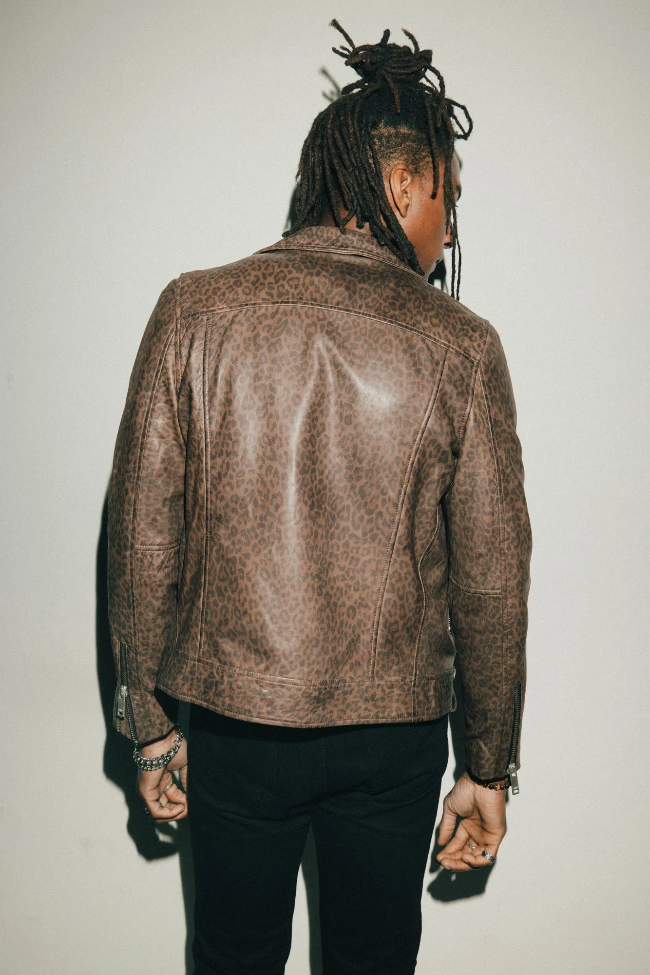 Colt Biker Jacket | Leopard