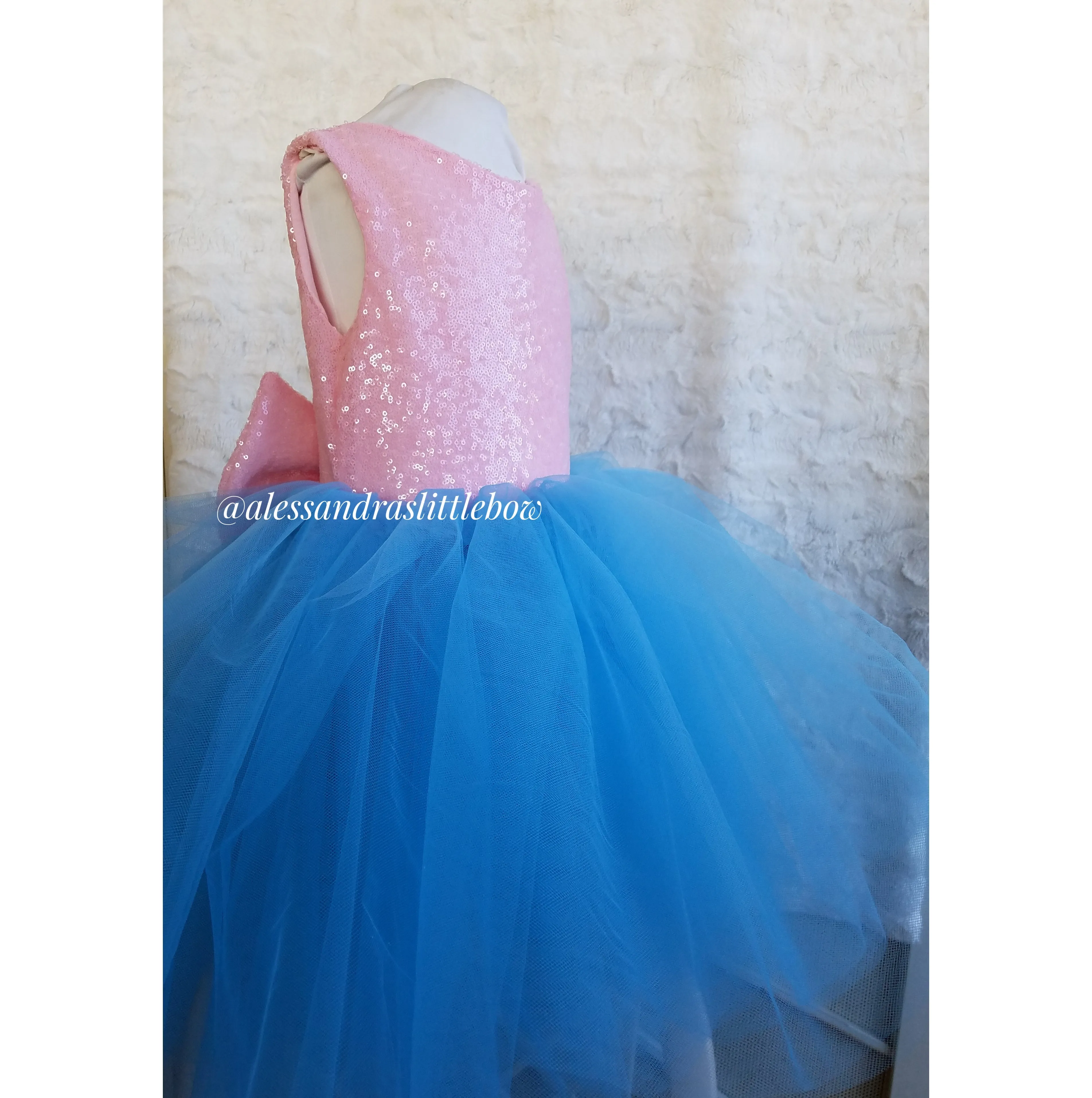 Cotton Candy Princess Dress