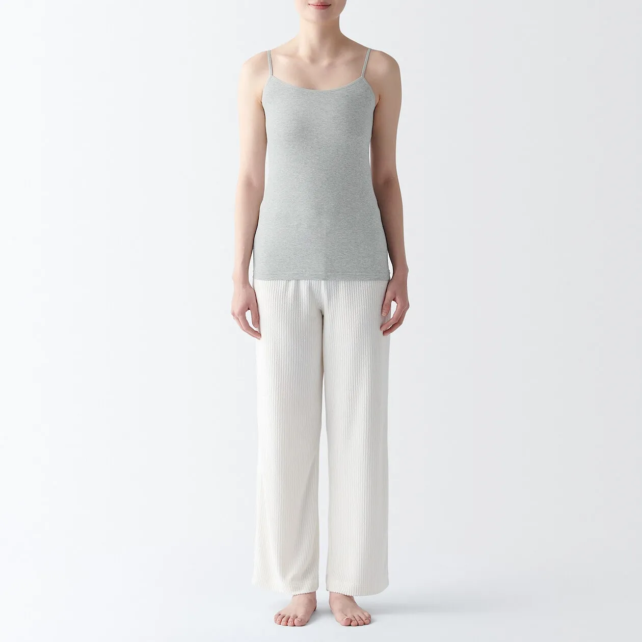 Cotton Stretch Jersey Camisole Top