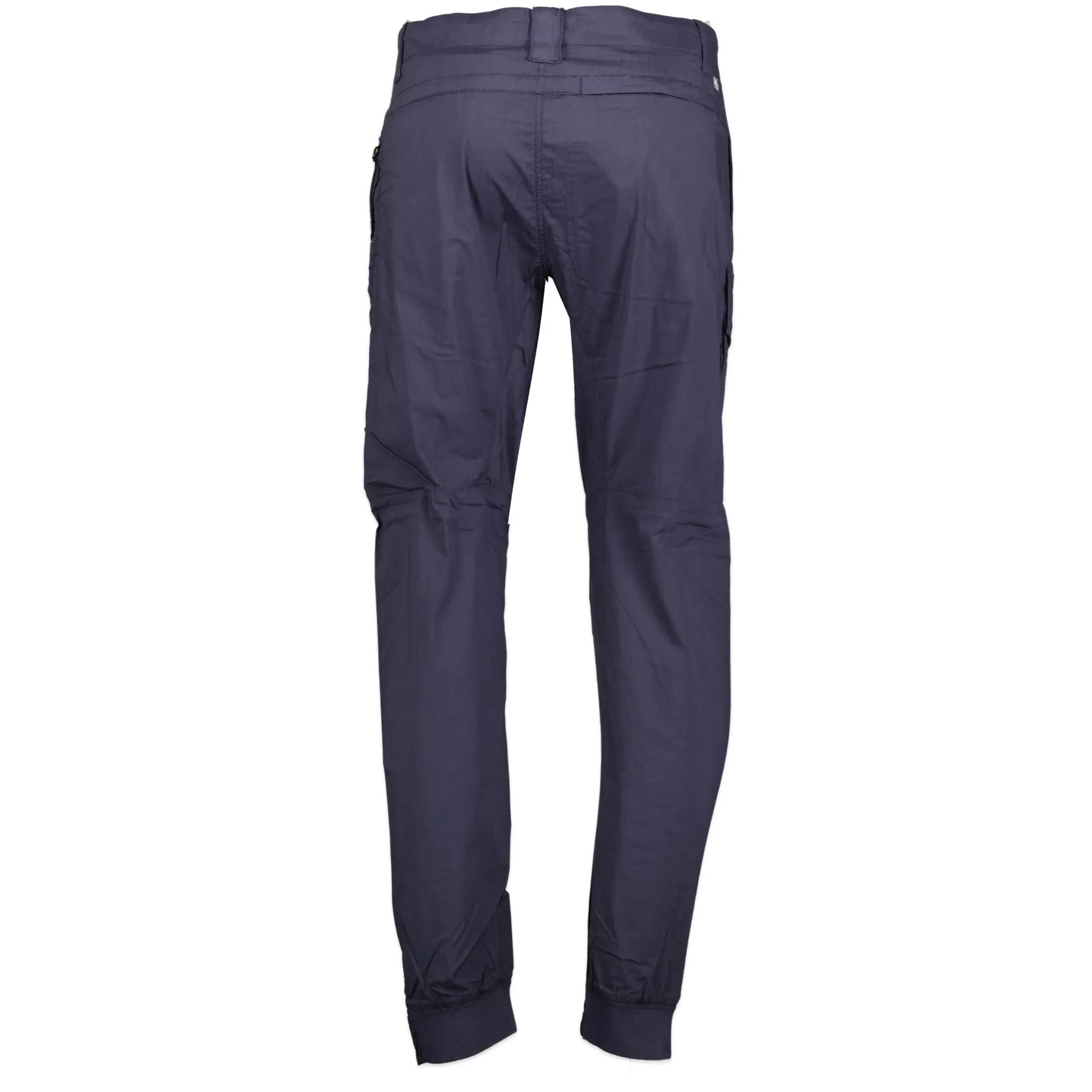 CP COMPANY Cuffed 50 Fili Stretch Cargo Pants Blue