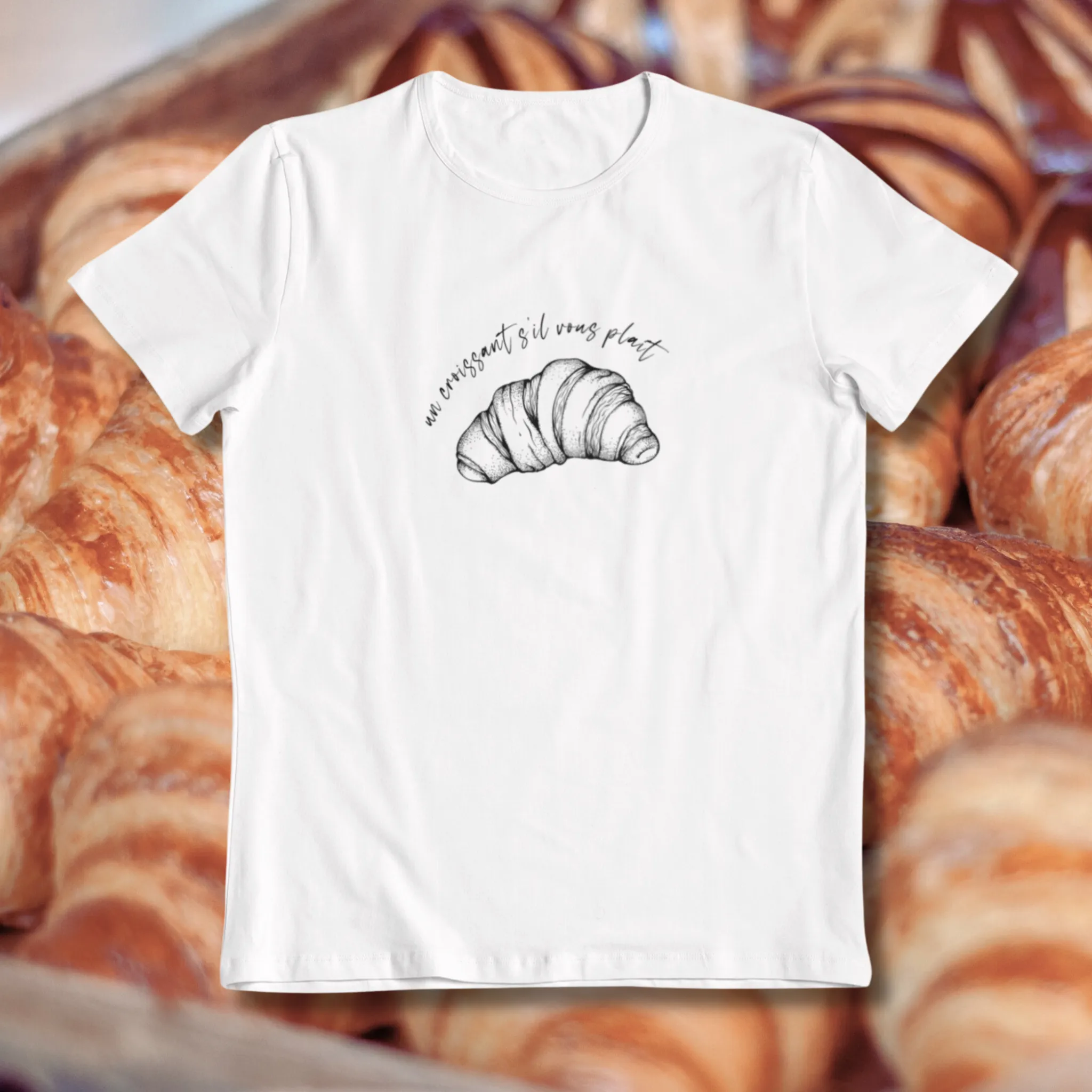 CROISSANT, BABY TEE - VIT