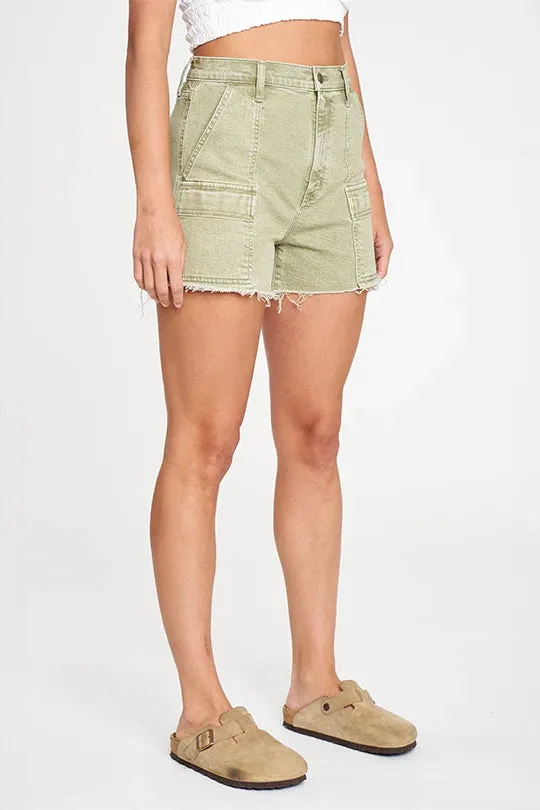 Daze Olive Knockout Cargo Short