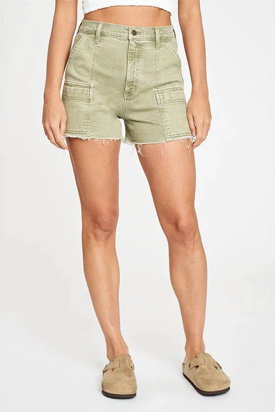 Daze Olive Knockout Cargo Short