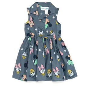 Disney Mickey Mouse Chambray Skater Dress