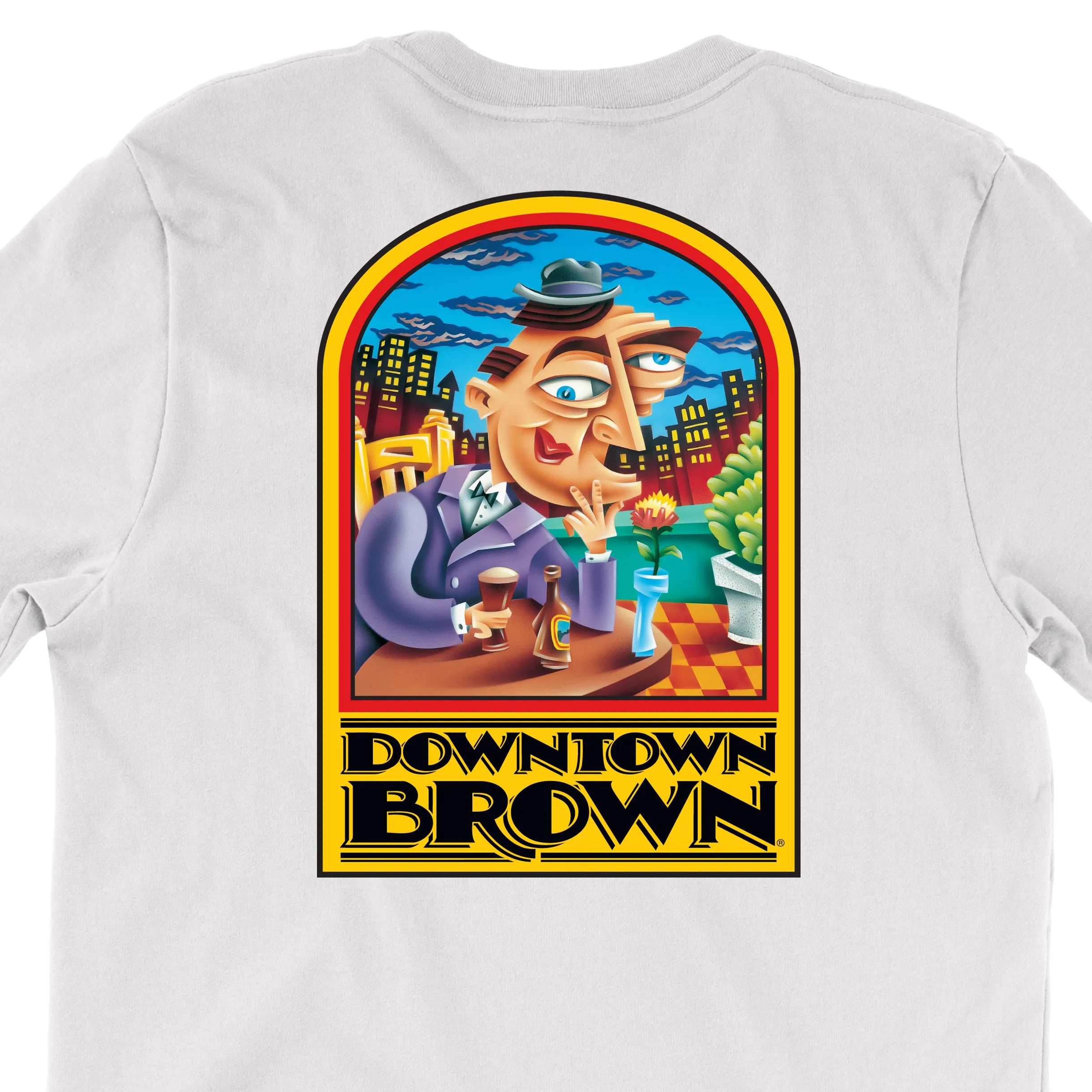 Downtown Brown T-Shirts