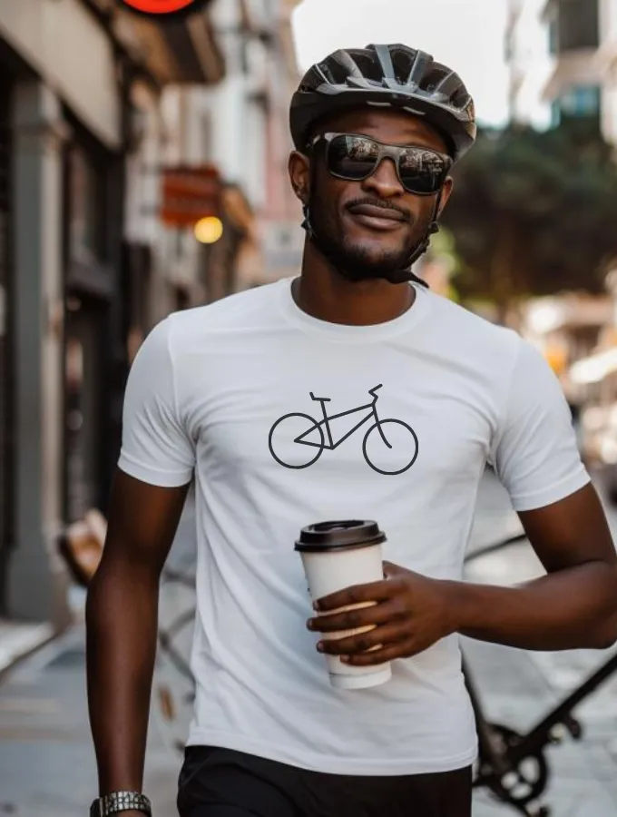 EASY RIDE TEE - CYCLE SERIES - WHITE