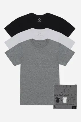 ESSENTIALS CREW NECK TEE 3 PACK