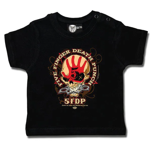 Five Finger Death Punch Baby T-Shirt - Knucklehead