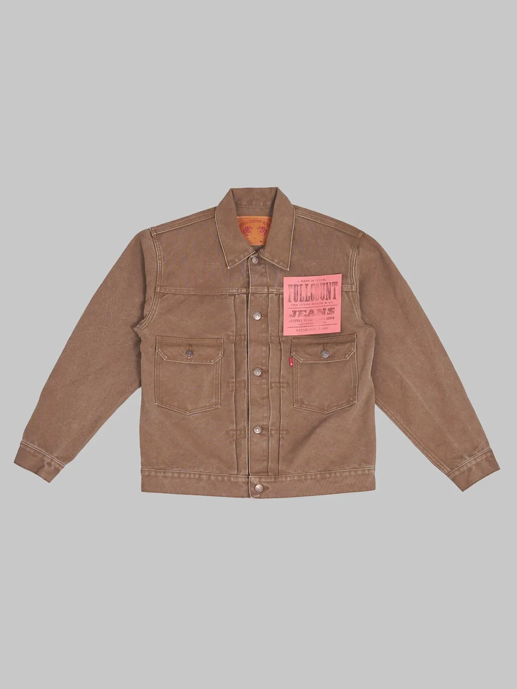 Fullcount Type 2 Premium Paraffin Canvas Jacket - Model 2035