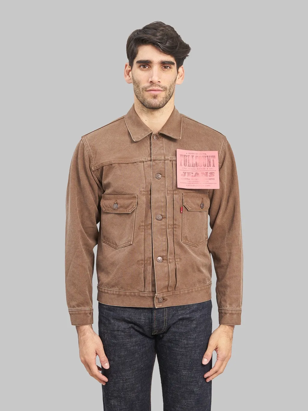 Fullcount Type 2 Premium Paraffin Canvas Jacket - Model 2035