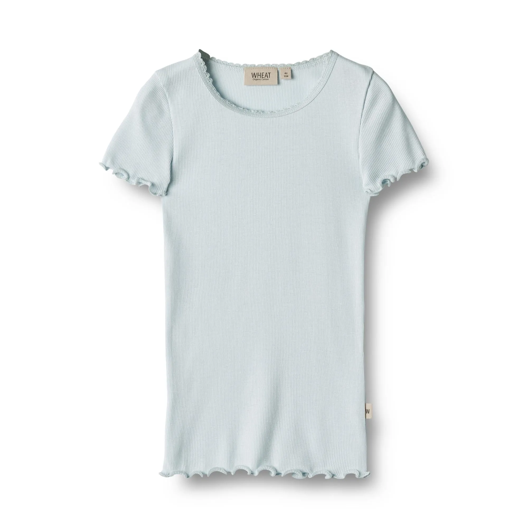 Geripptes T-Shirt Katie Light Blue