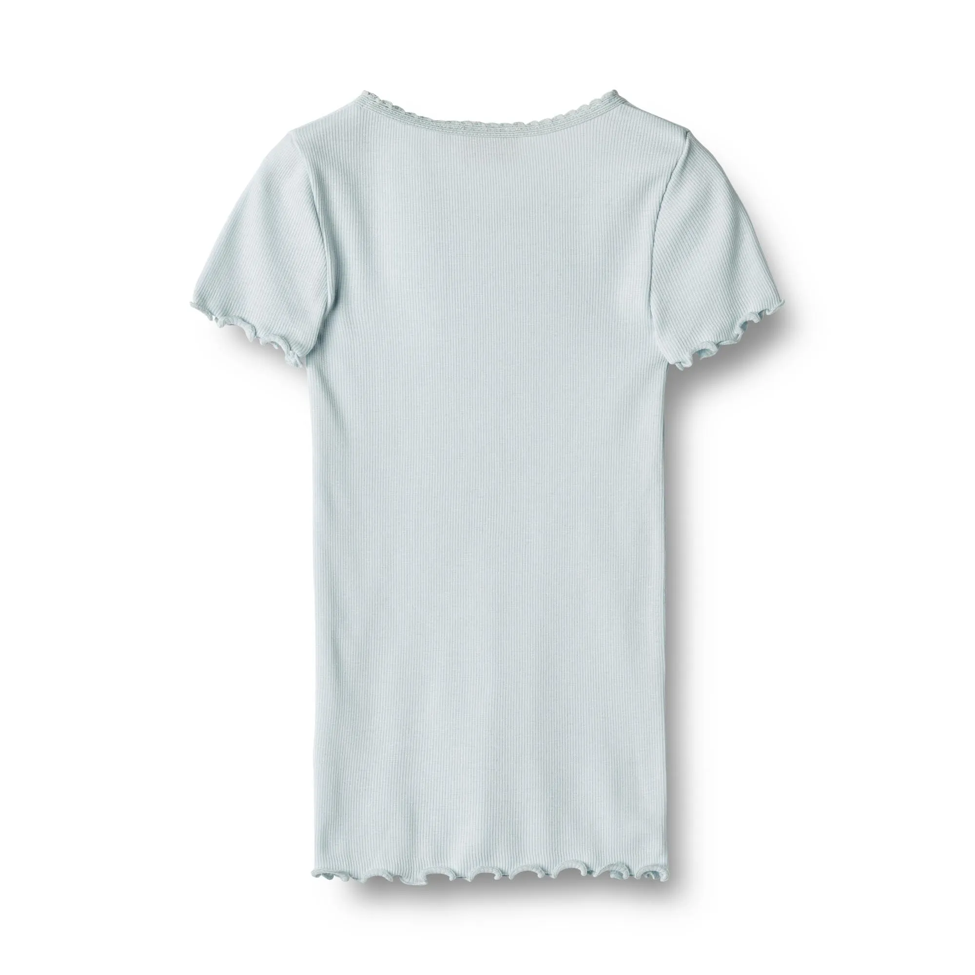 Geripptes T-Shirt Katie Light Blue