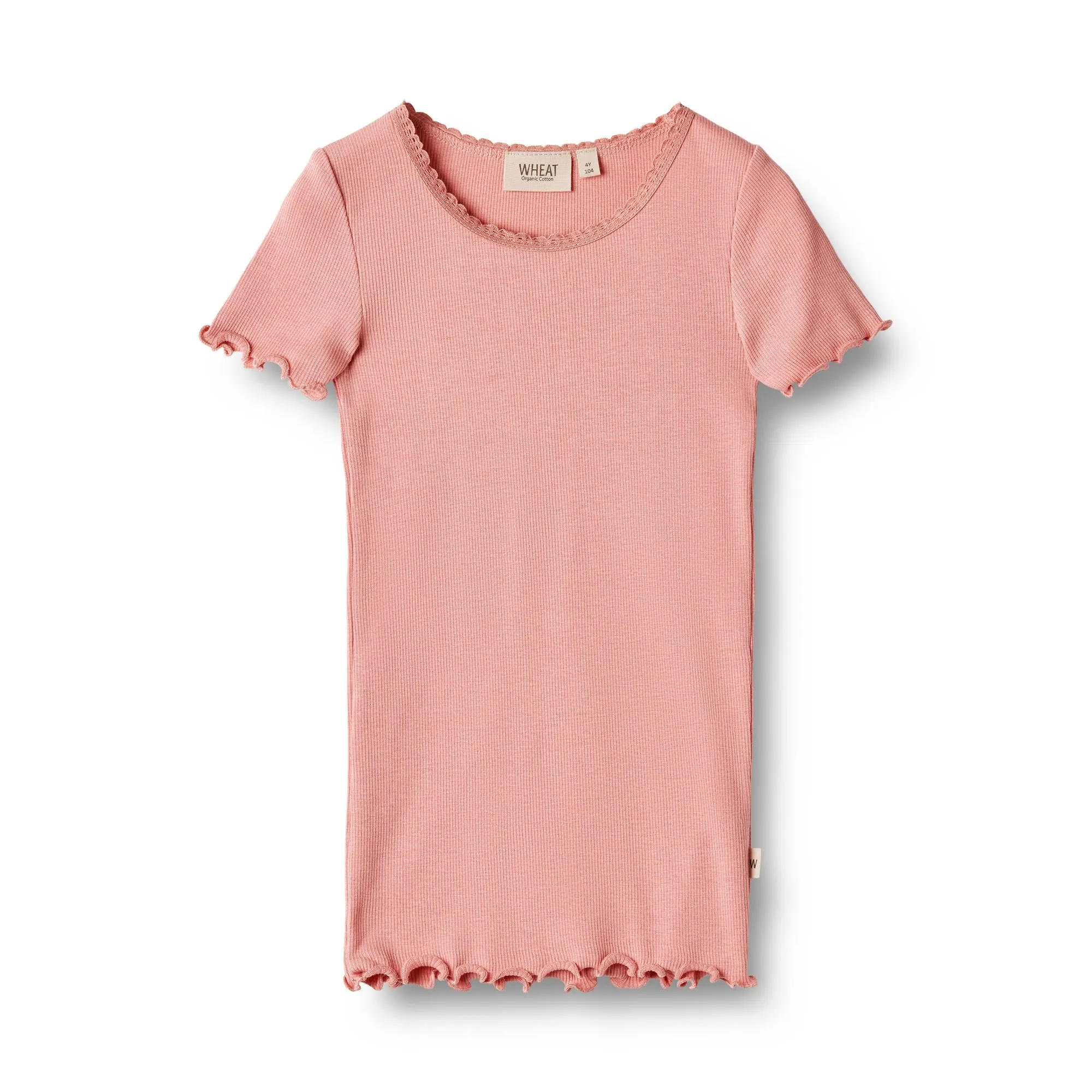 Geripptes T-Shirt Katie Rosette