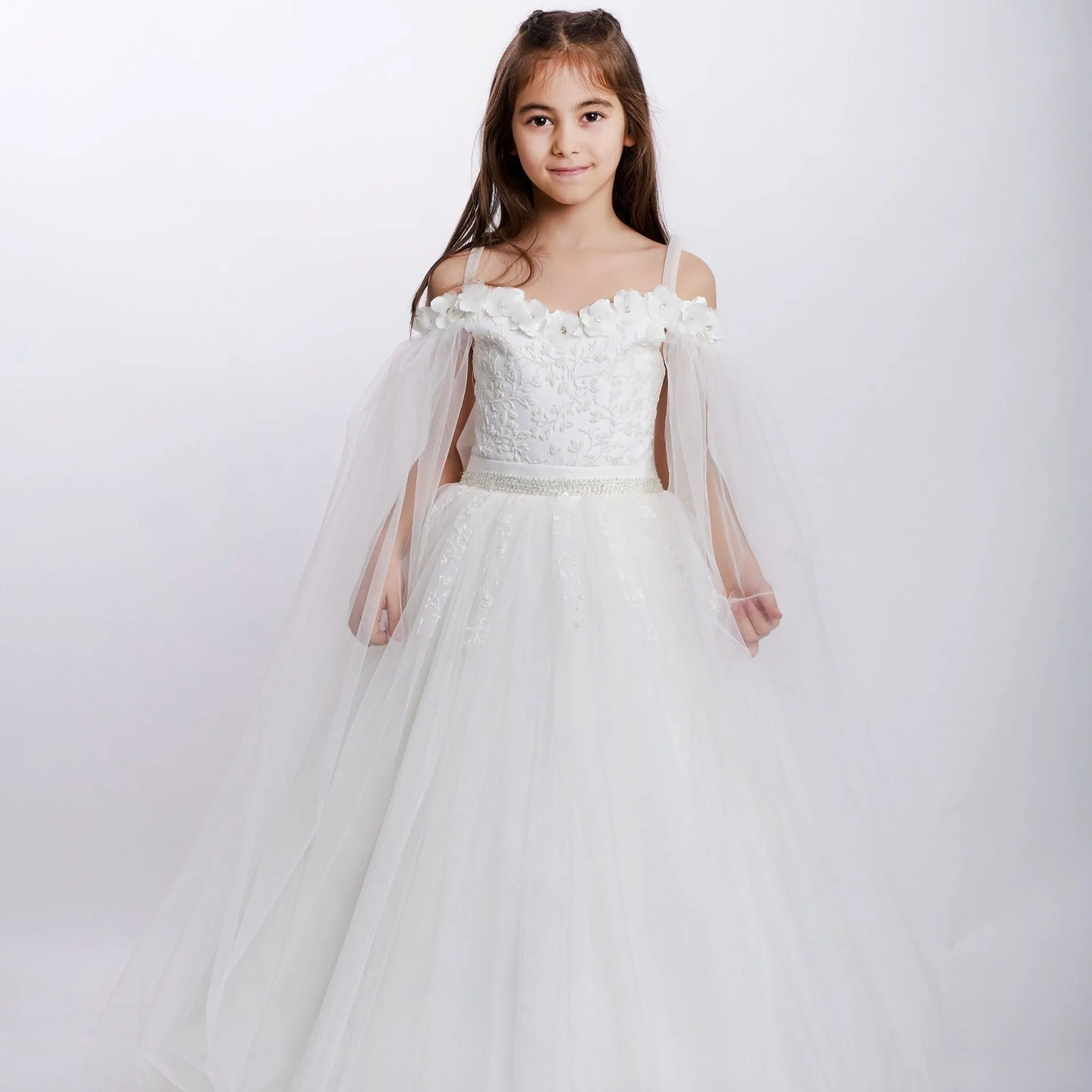 Graceful Garden Girls Formal Dress