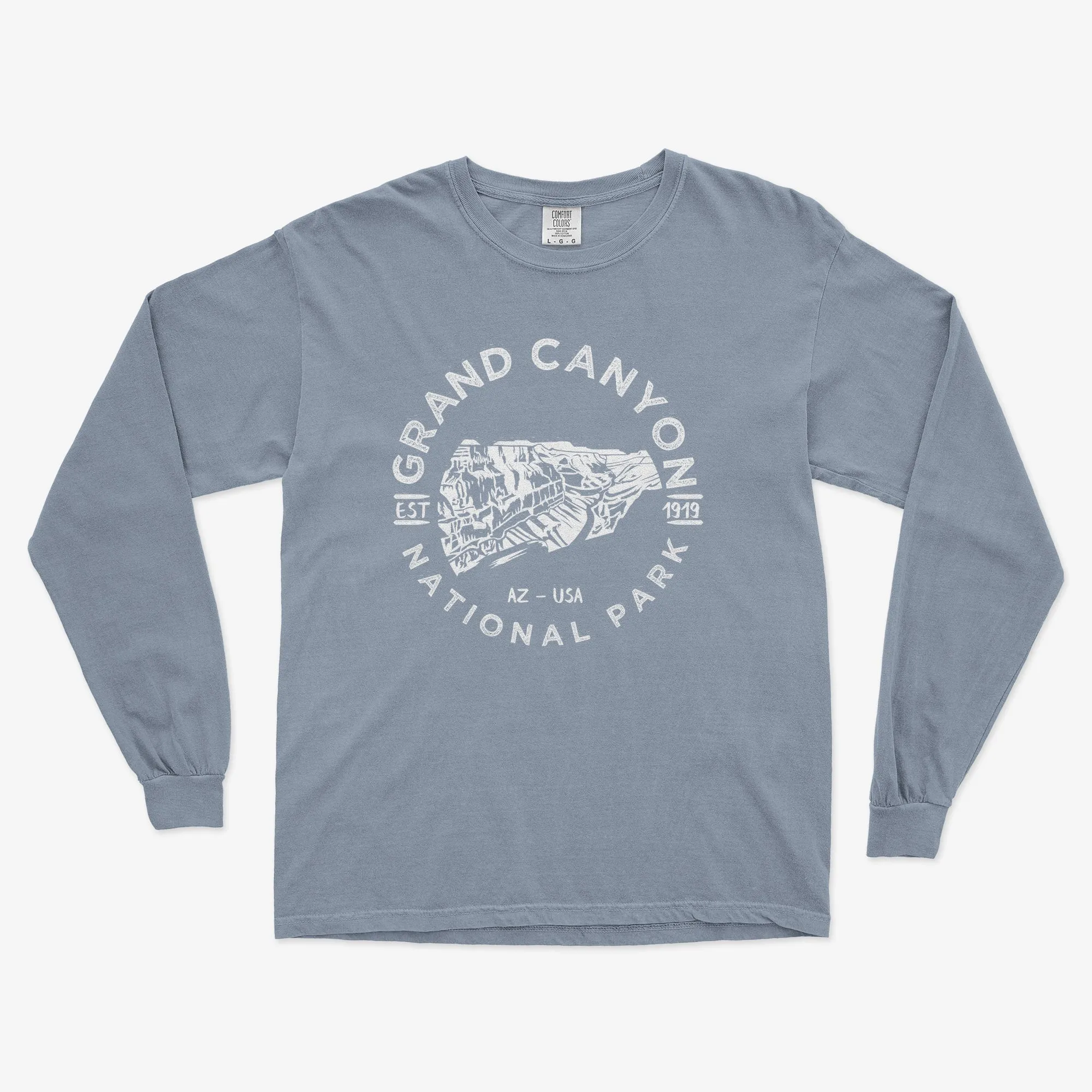 Grand Canyon National Park Comfort Colors Long Sleeve T Shirt