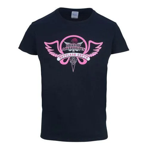 Hot Flash Chapter Biker Tee (Pink)